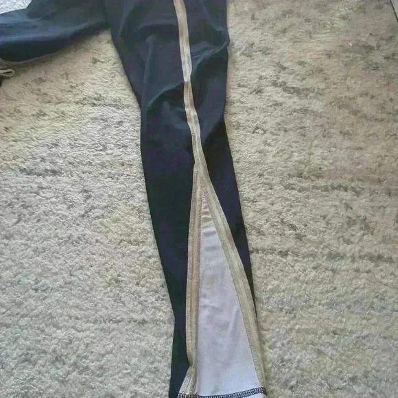 Champion Womens Mid Rise Blacl Leggings L - Picture 12 of 12